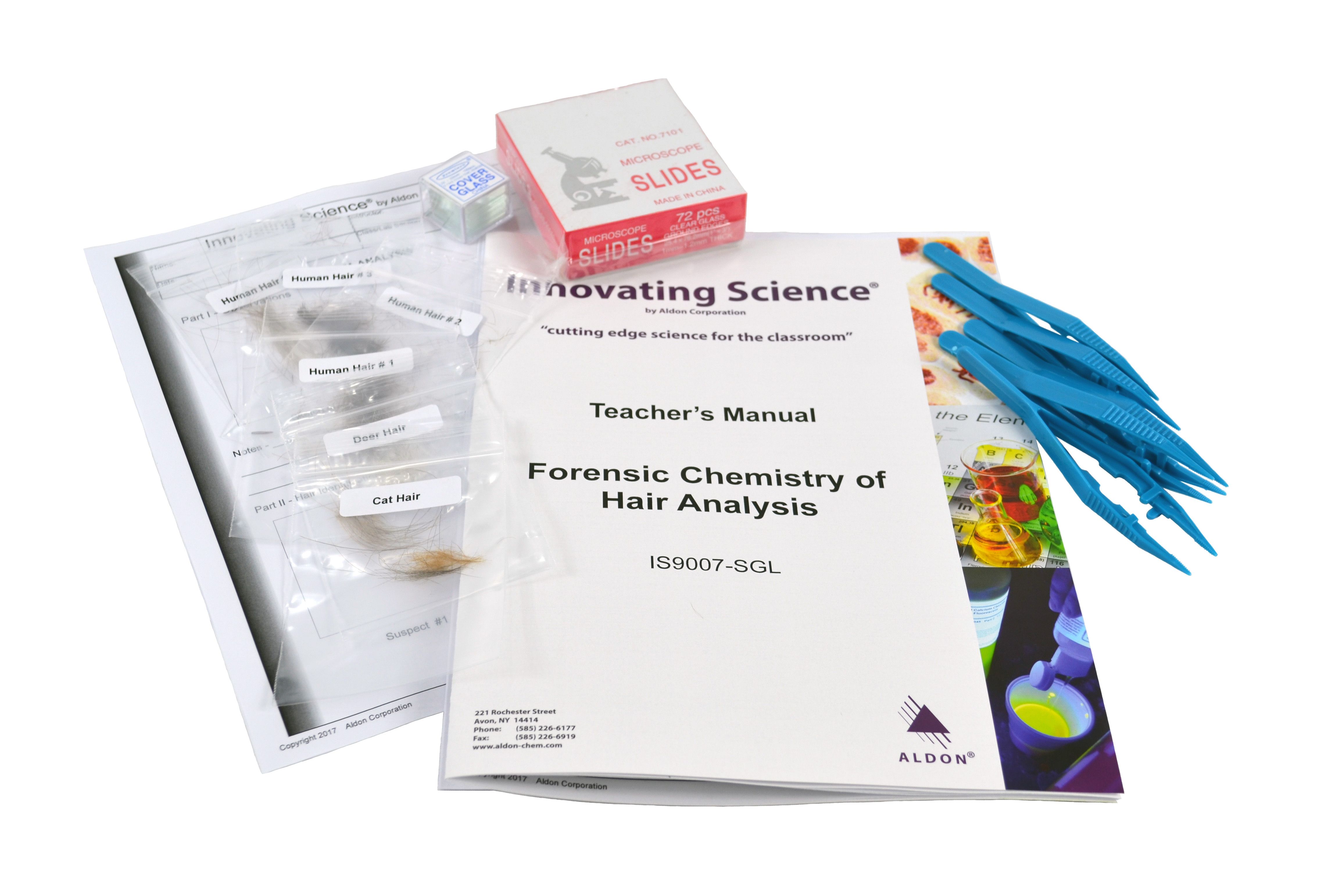 Forensic Chemistry of Hair Analysis - Small Group Learning Kit