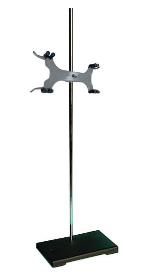 United Scientific Double Burette Clamp with Stand