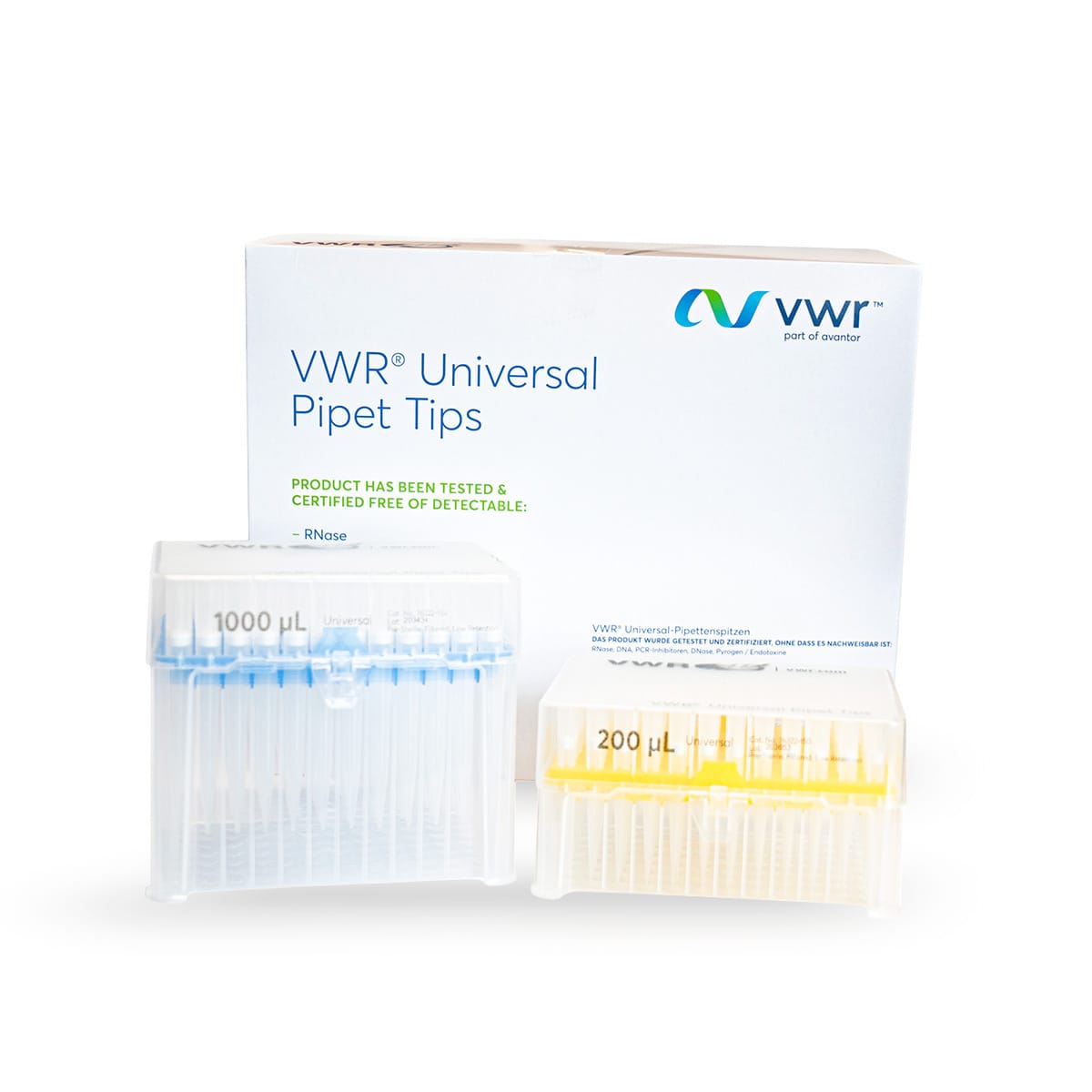 VWR® Universal Low-Retention Pipette Tips