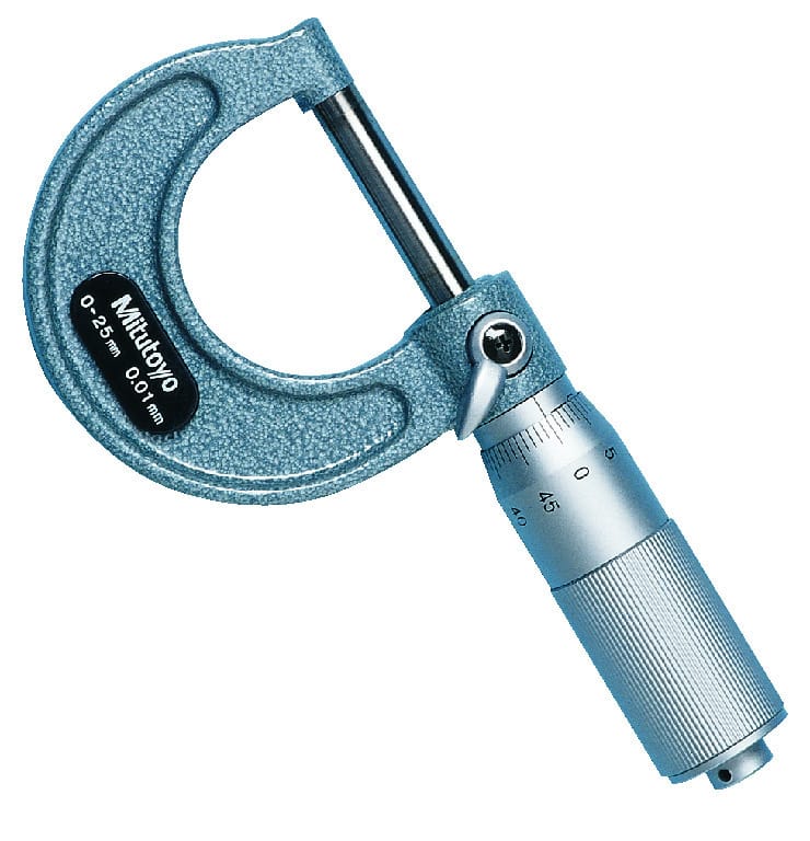 Deluxe Metric Micrometer