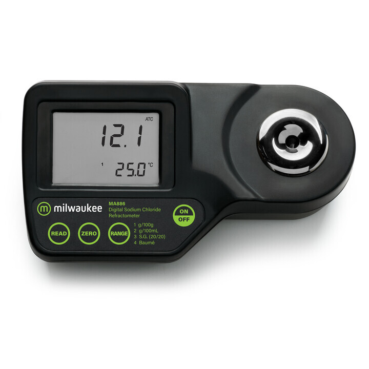 Milwaukee® Digital Sodium Cholride Refractometer