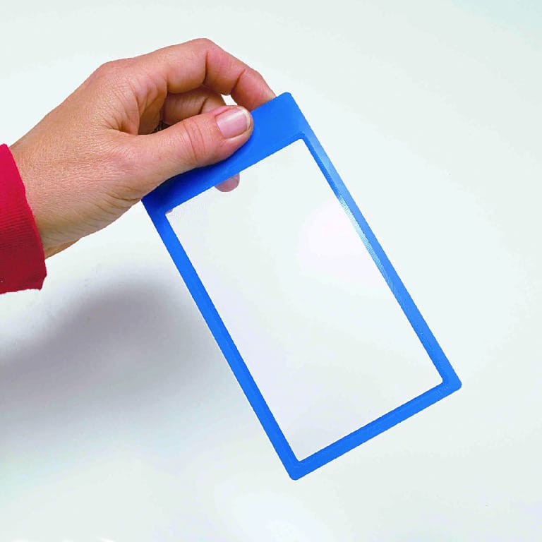 Fresnel Rectangular Magnifier