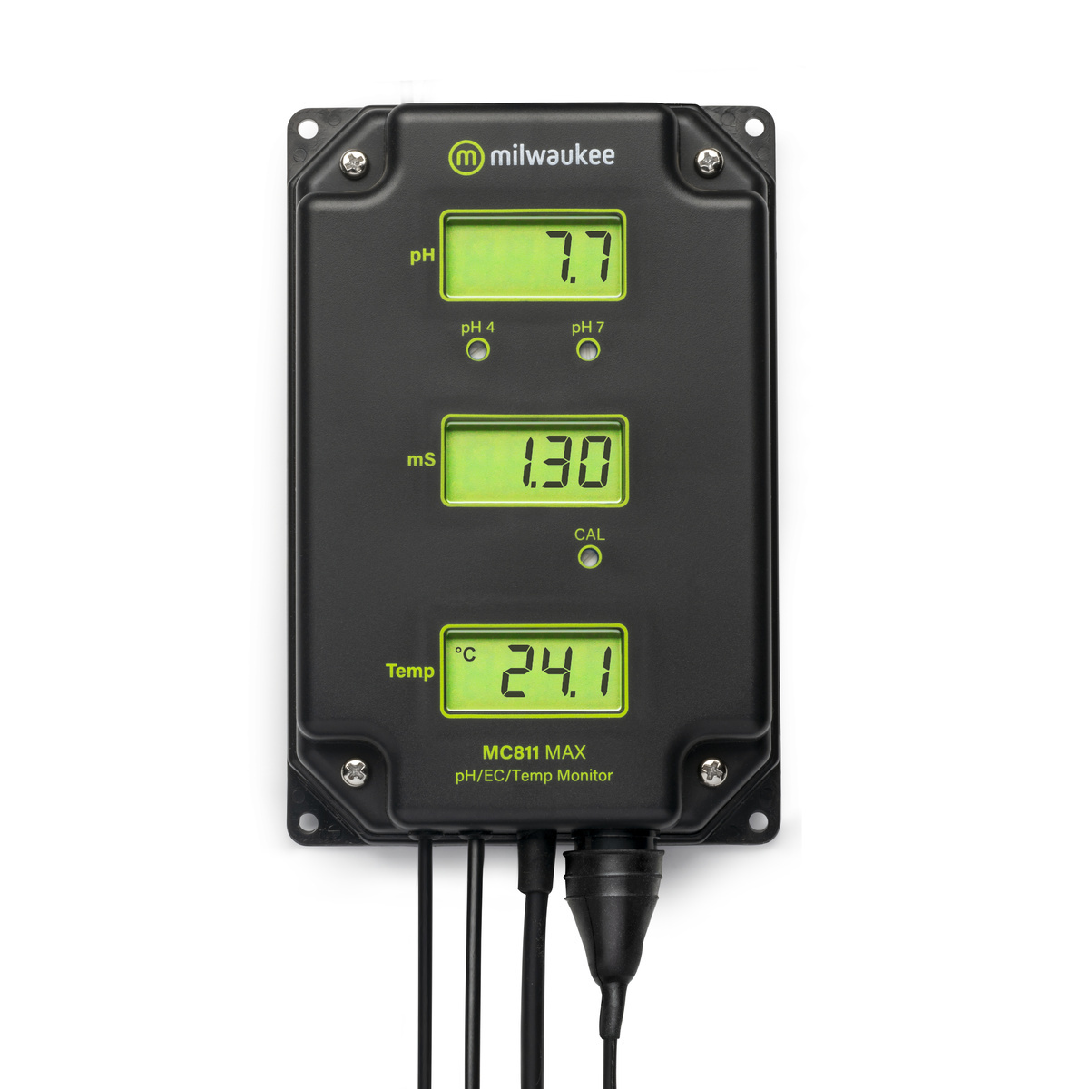 Milwaukee® pH/EC/Temperature Monitor
