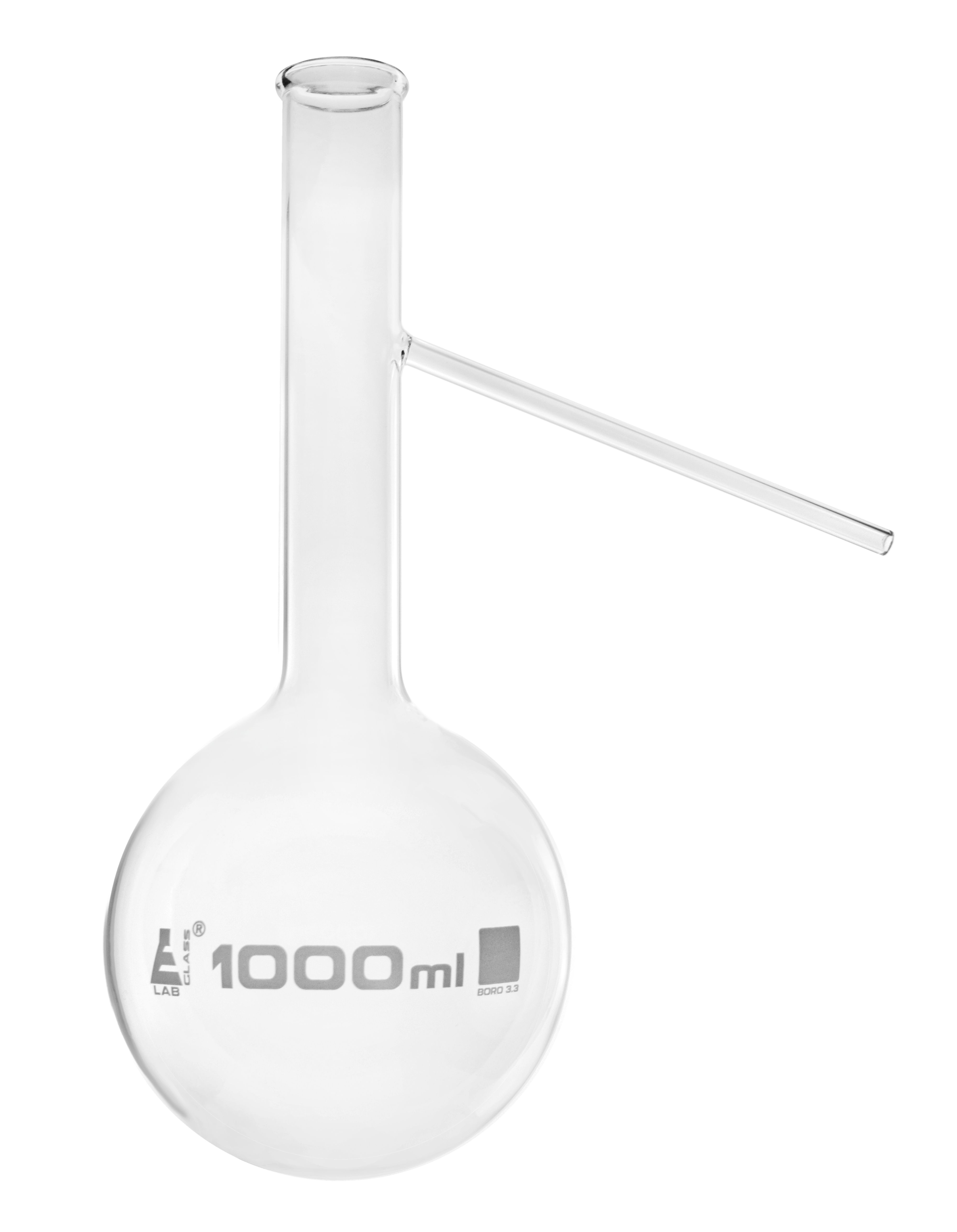 Eisco LabGlass® Distilling Flasks with Side Arm, Round Bottom