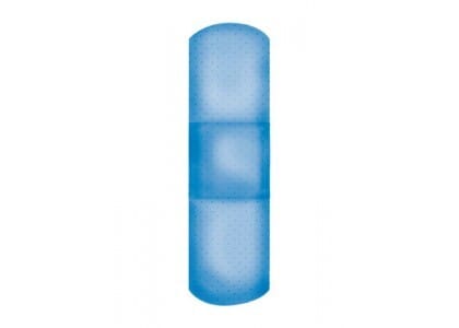 American White Cross First Aid® Blue Metal Detectable Adhesive Strips, DUKAL™ Corporation