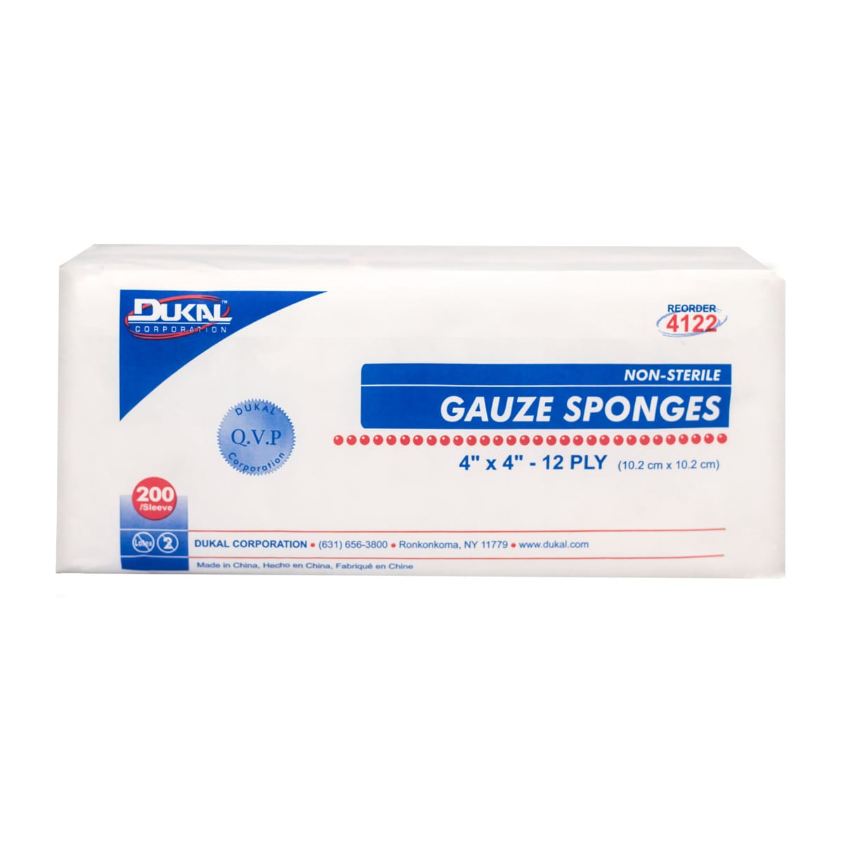 Nonsterile Gauze Sponge, DUKAL™ Corporation