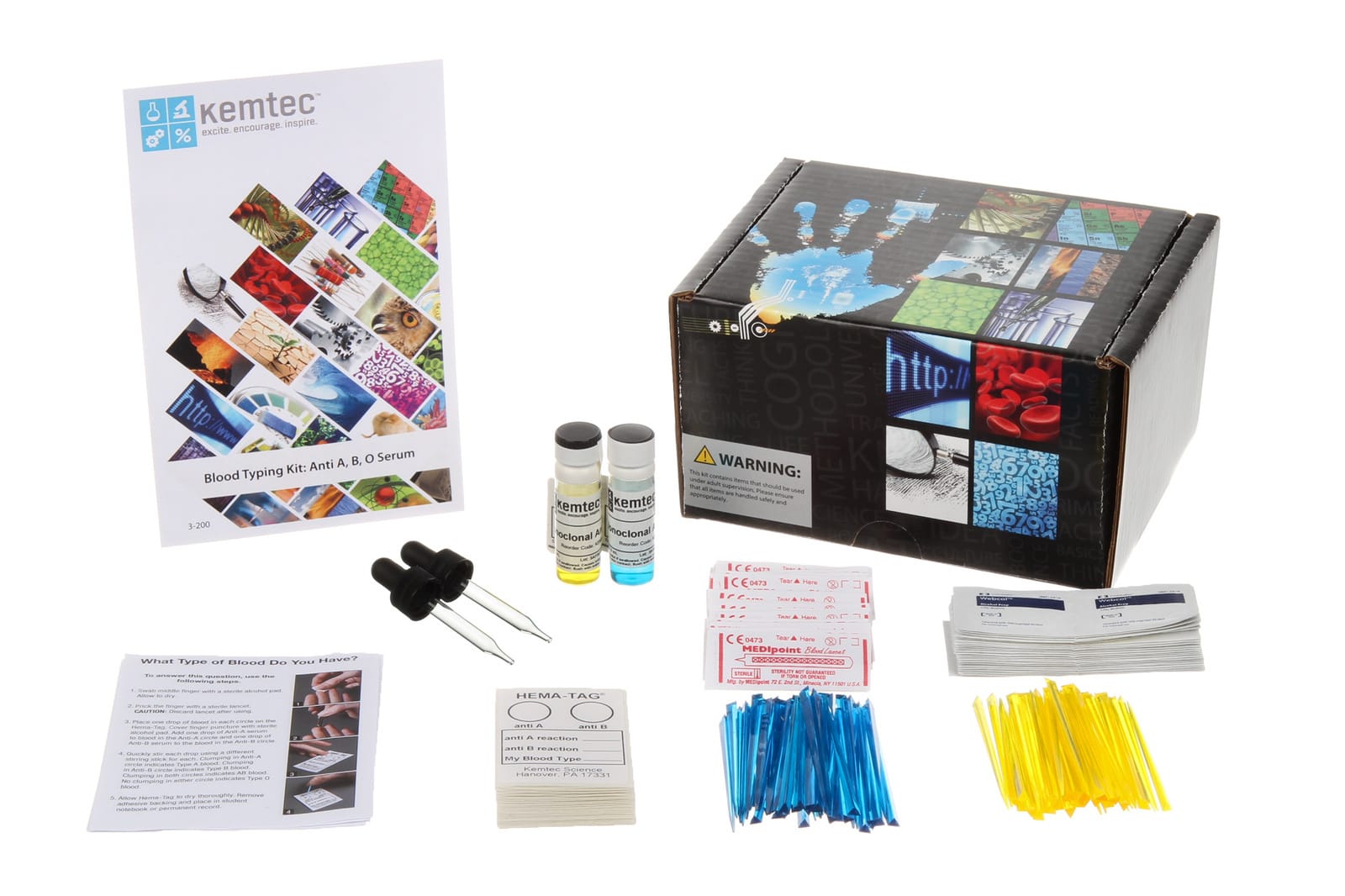 Kemtec™ Elements, Compounds, and Mixtures I Lab Activity