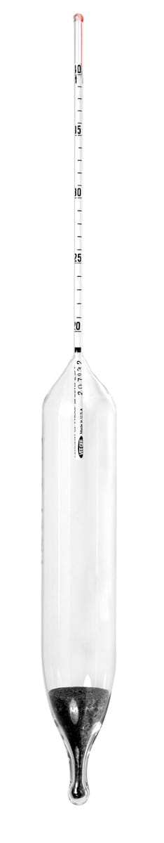 IRS Alcohol Hydrometers