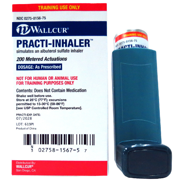 Wallcur® PRACTI-Inhalers