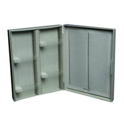 100-Place Plastic Slide Box, Mortech®