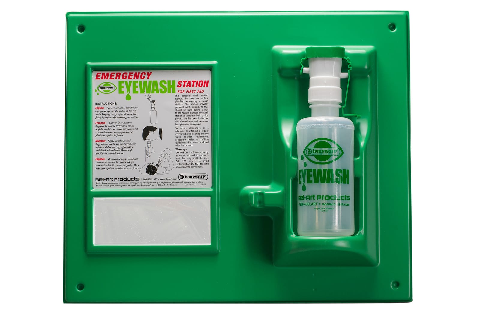 SP Bel-Art Eye Wash Station, Bel-Art Products, a part of SP