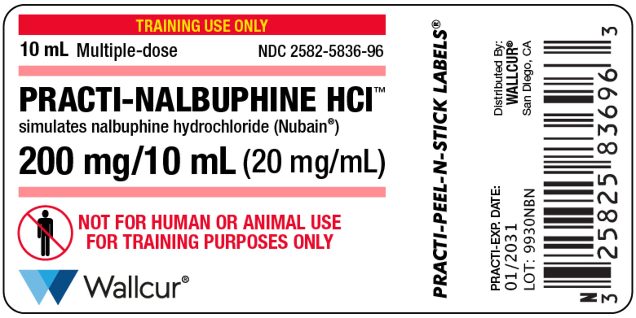 Wallcur® PRACTI- Labels