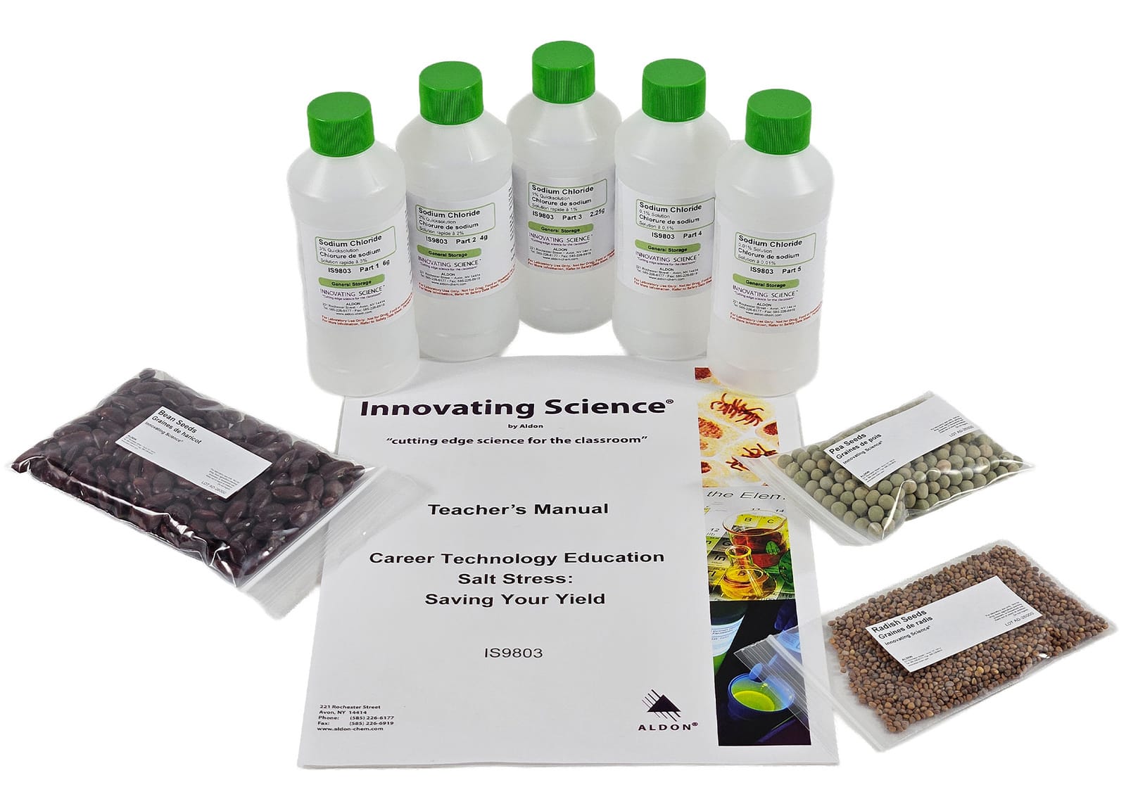 Innovating Science Salt Stress: Saving Your Yield Agriculture CTE Kit