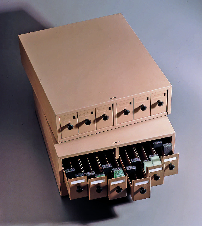 Microscope Slide Storage Cabinet