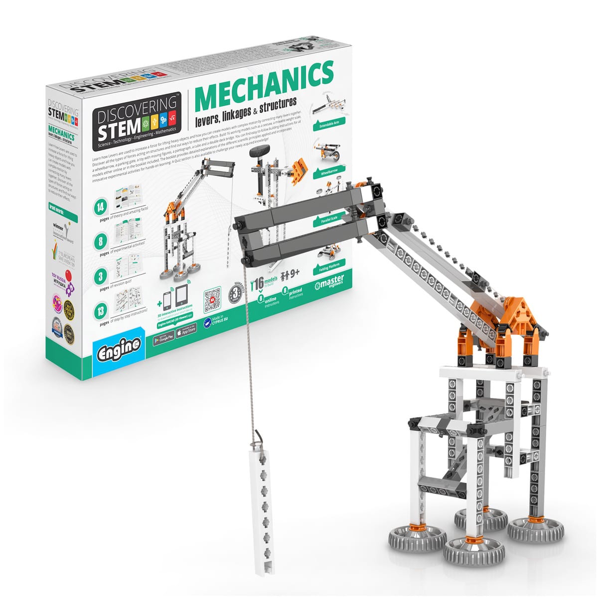 Engino® STEM Mechanics: Levers, Linkages and Structures