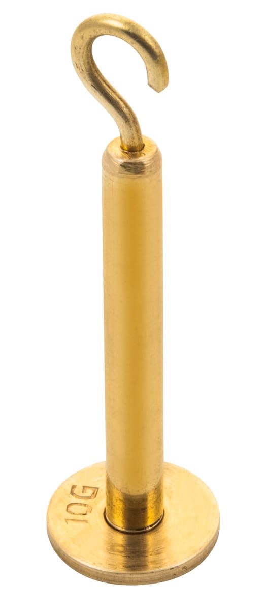 Accessories for Eisco® Slotted Mass Sets with Hangers, Brass