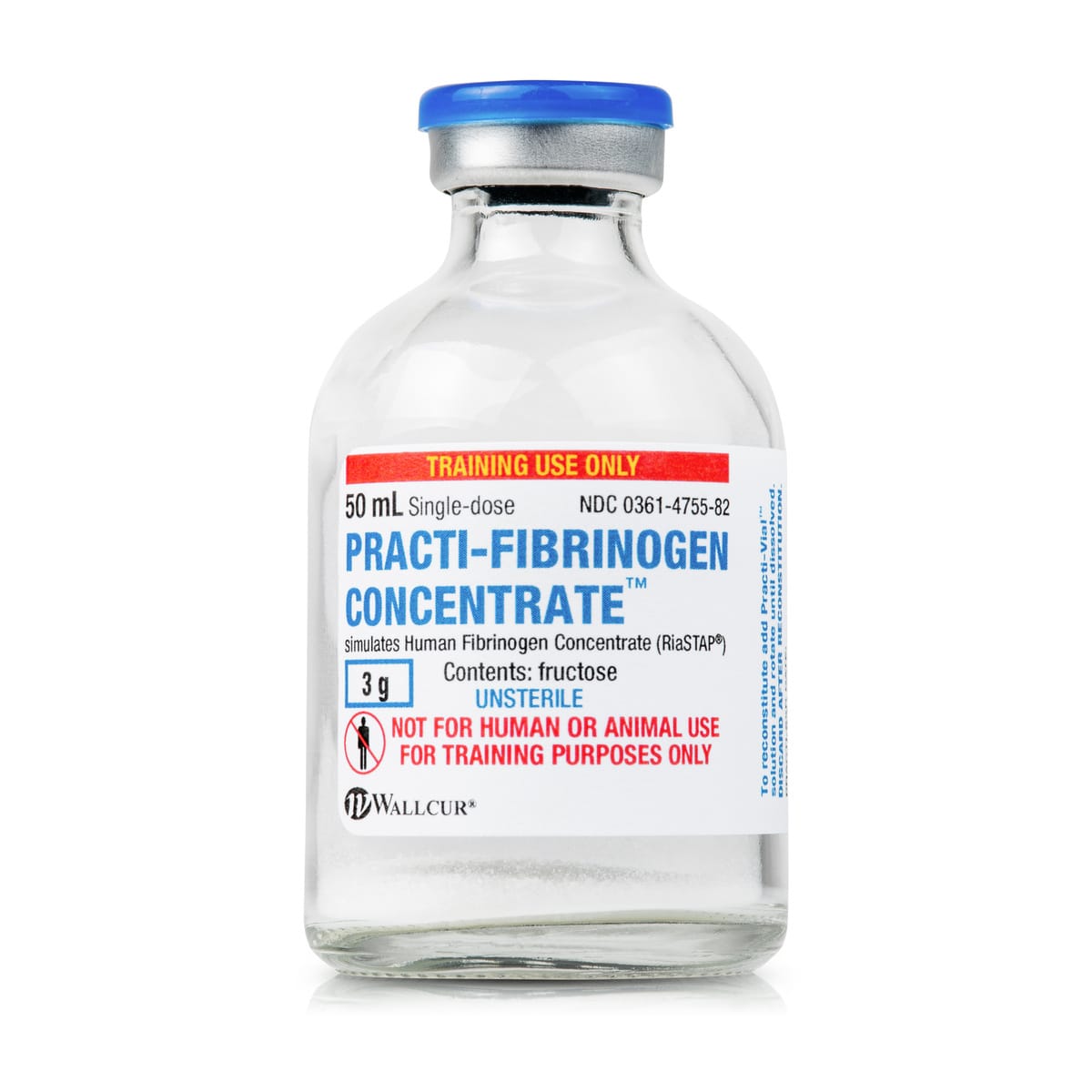 Wallcur® PRACTI-Labeled Vials