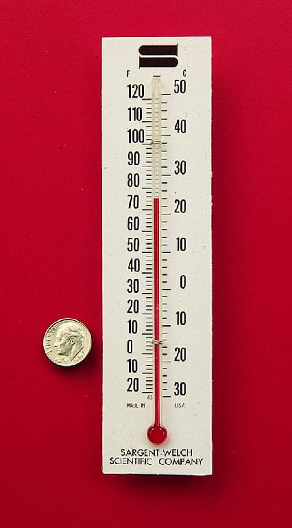 Low Temperature Thermometers in °F/°C