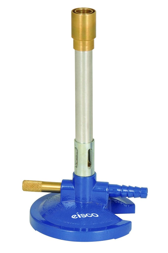 Eisco Premium Bunsen Burner with Flame Stabilizer
