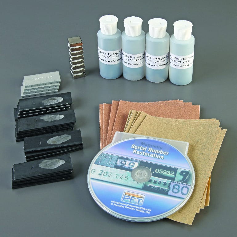 Magnetic Serial Number Restoration Kit