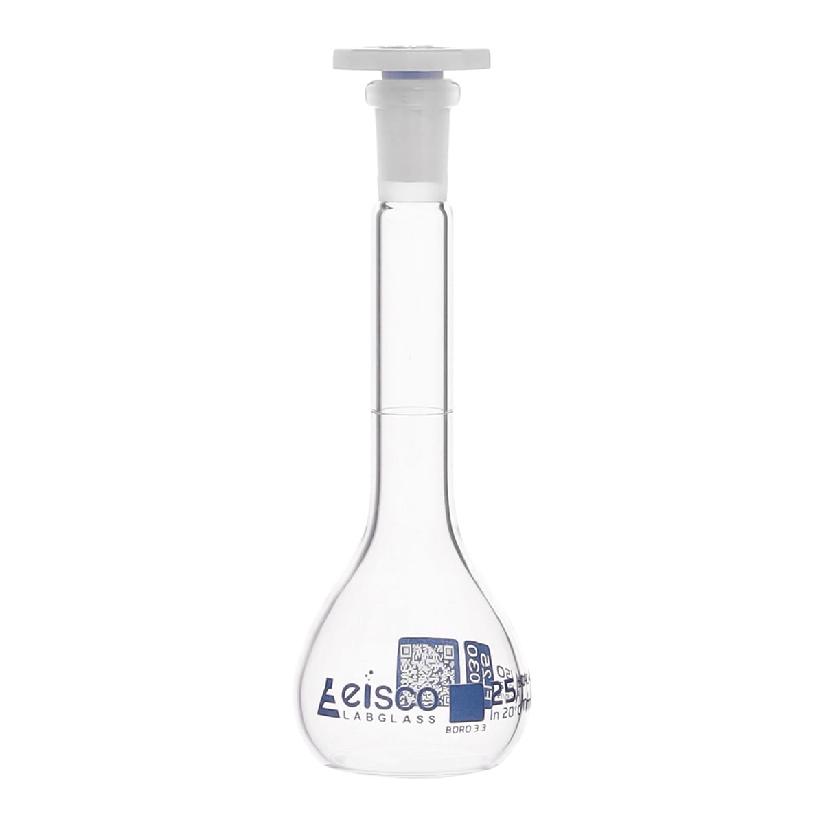 Eisco QR Code Volumetric Flasks