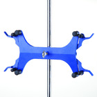 Double Buret Clamp with Vinylized Jaws