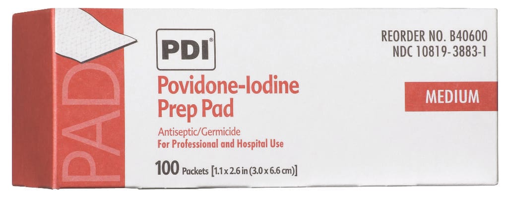 PVP Iodine Prep Pads, PDI®