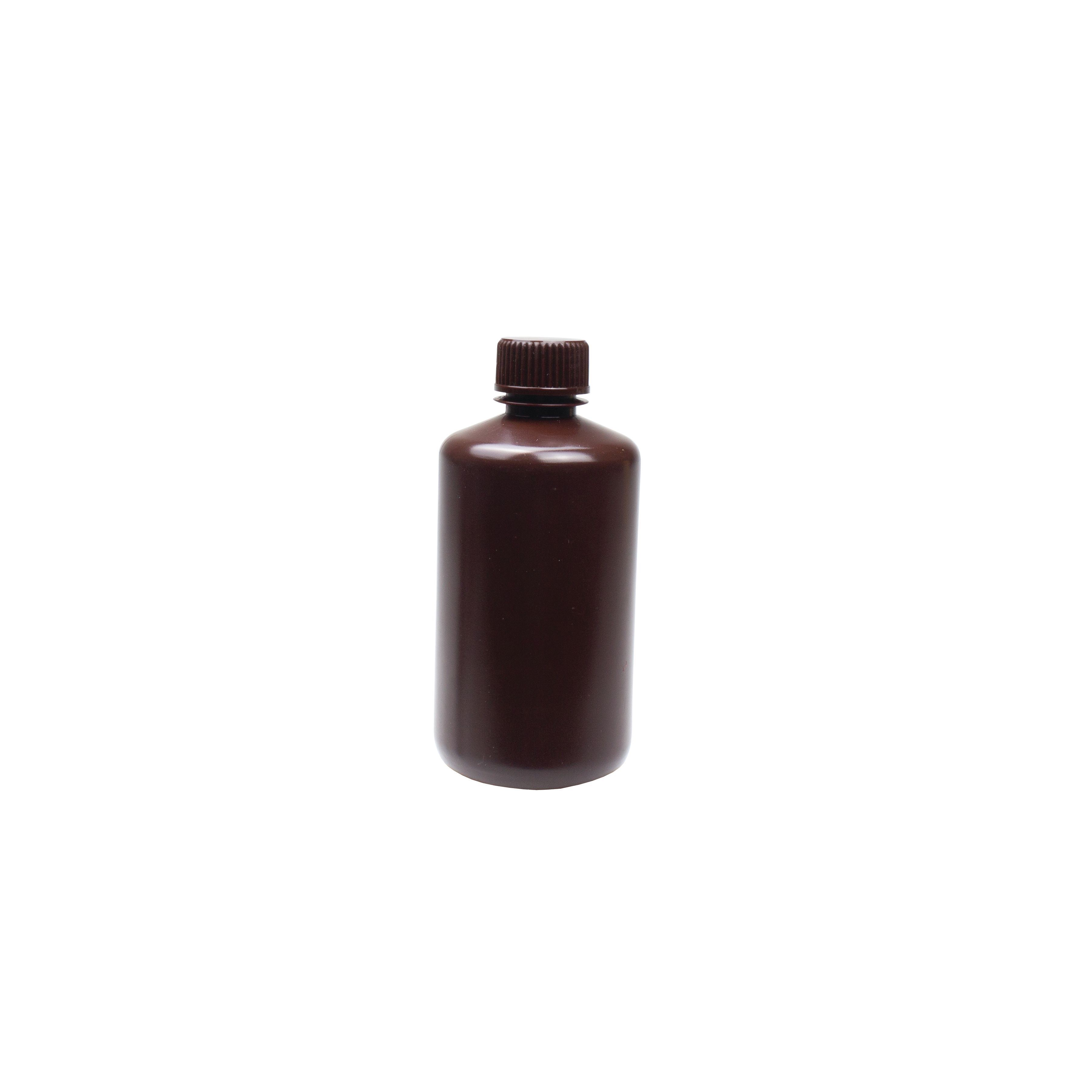 UniStore™ Amber Reagent Bottles, Narrow Mouth, HDPE