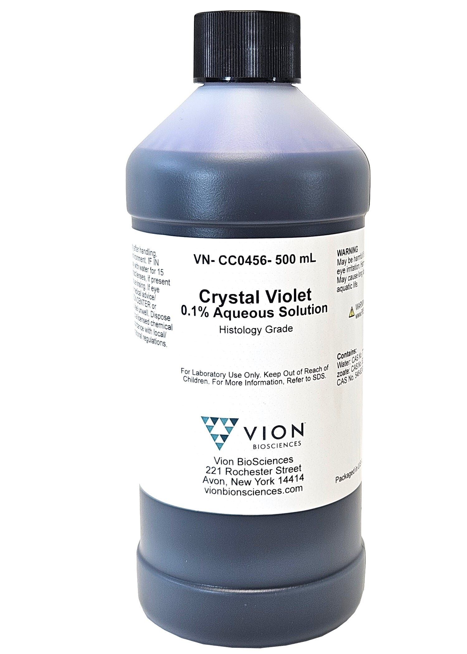 VION™ Crystal Violet, 0.1% Aqueous, Histology Grade
