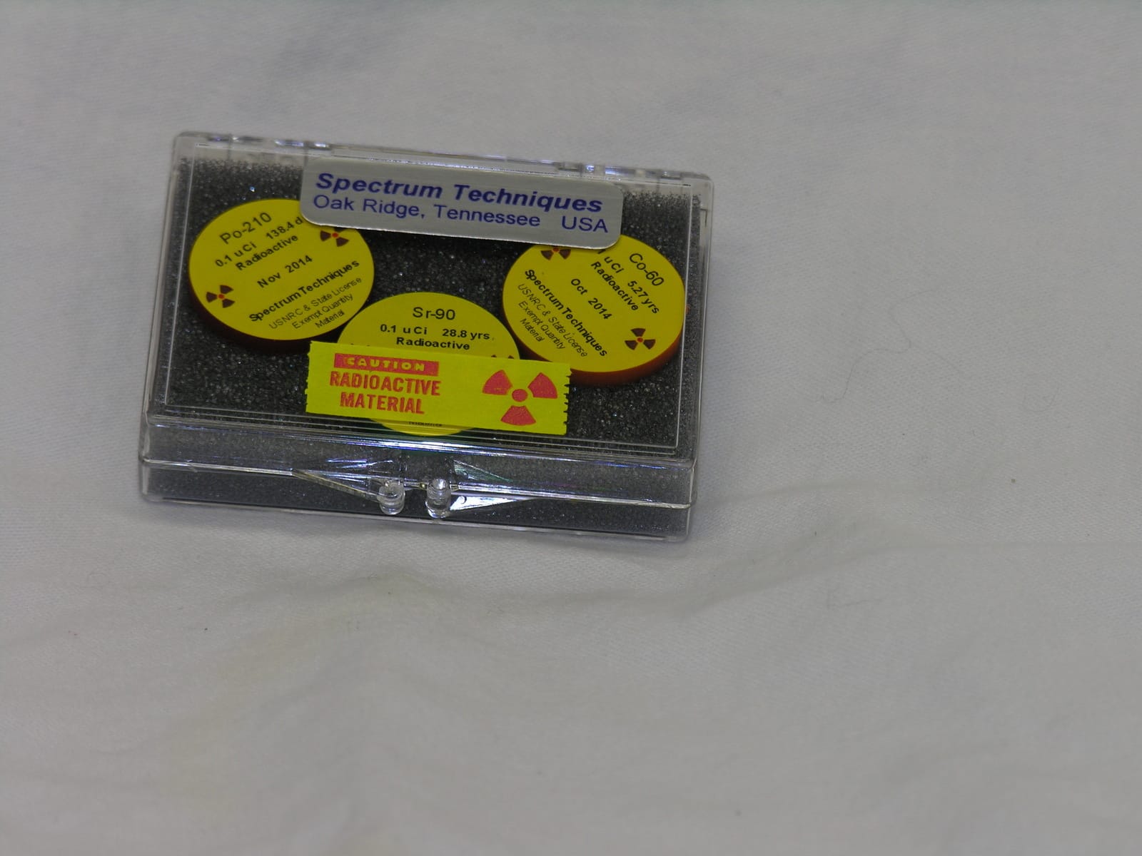 Radioactive Source, Set of 3