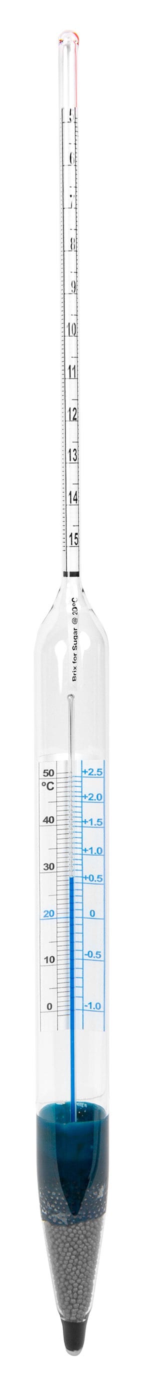 Brix Hydrometers with Thermometer (°C)