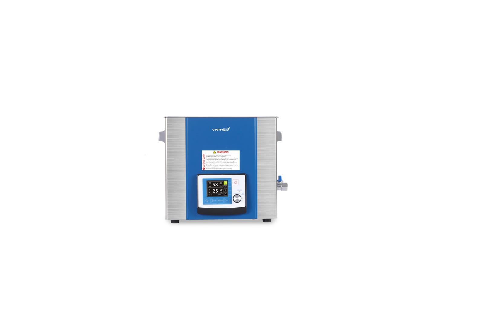 وان تمیزکننده اولتراسونیک VWR 10 لیتری، نمایشگر LCD، دگاز، حالت سوئپ، حالت پالس و هیتر 1 * 1 اقلام