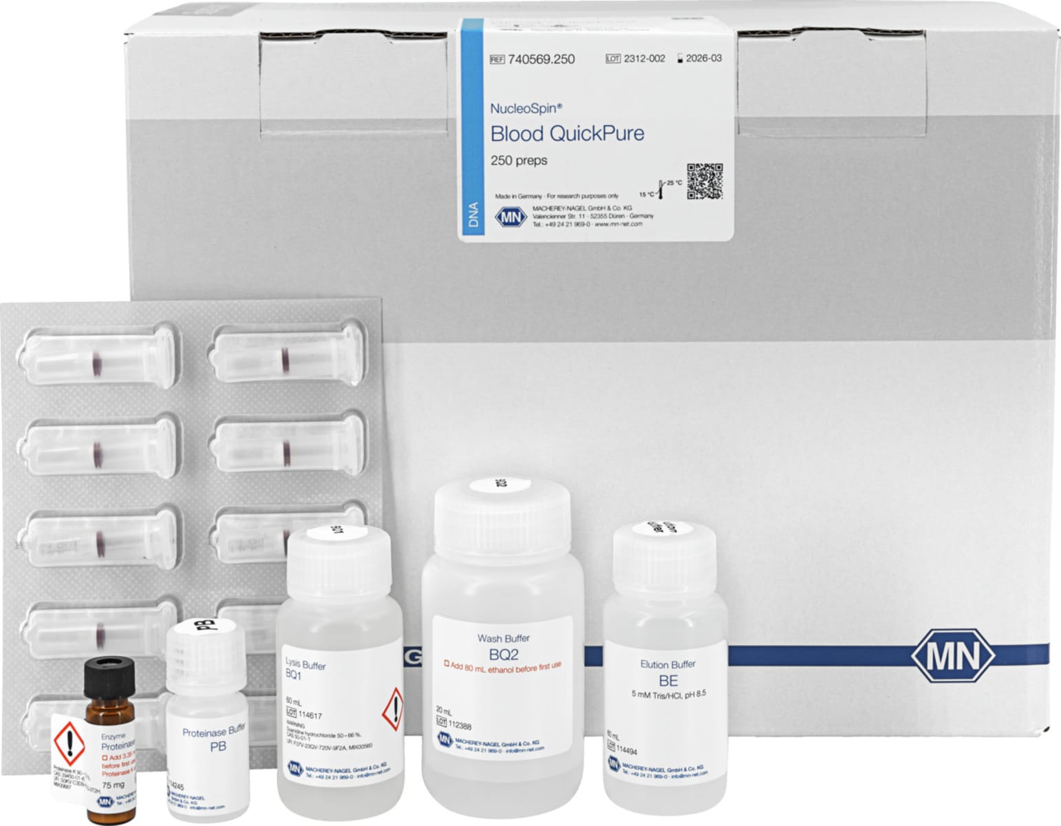 NucleoSpin® Kits for Genomic DNA Extraction | VWR, part of Avantor