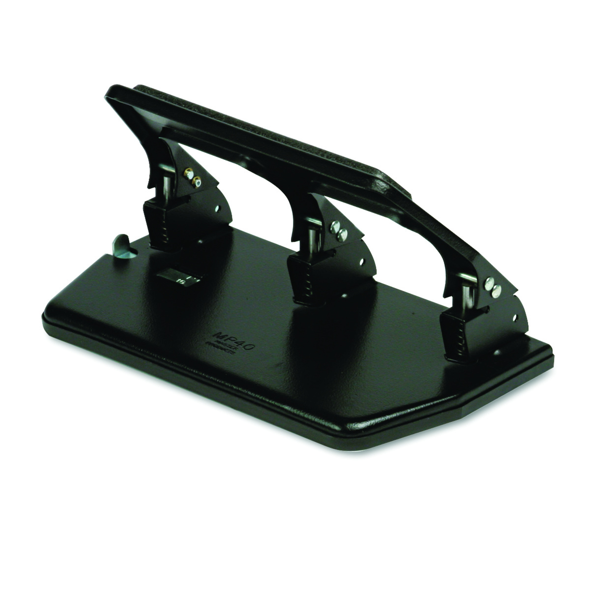Master® Heavy-Duty Three-Hole Punch with Gel Pad Handle, Essendant LLC ...