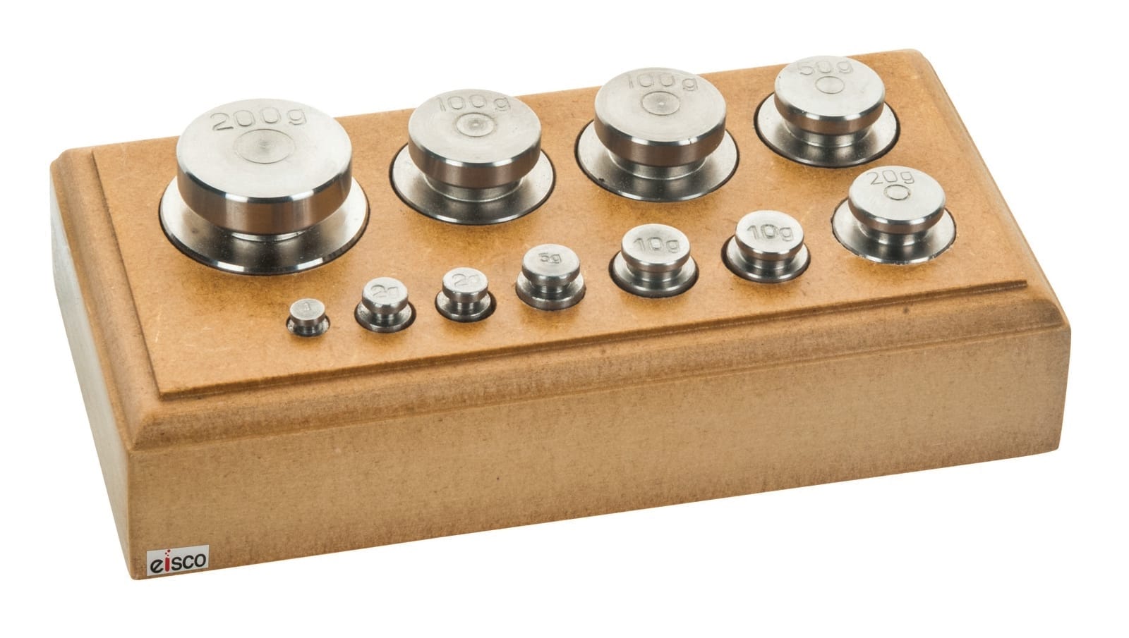 Eisco® Balance Weights Set, Stainless Steel 