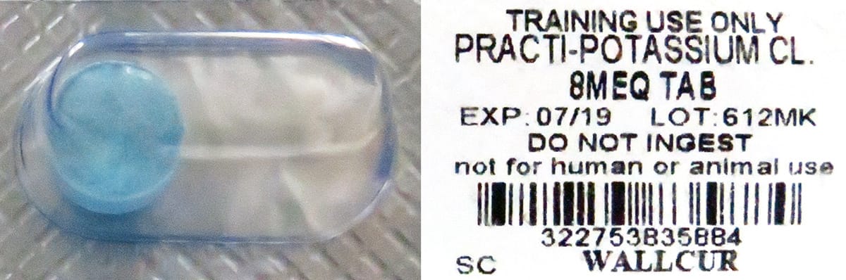 Wallcur® PRACTI-Oral Medication for Training Purposes