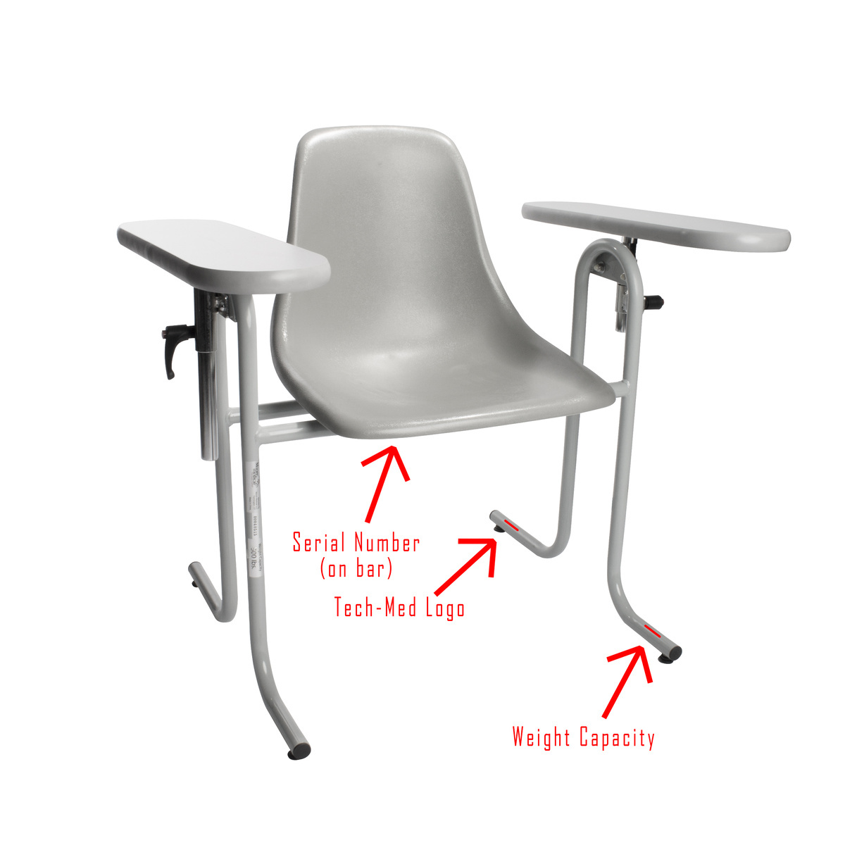 Tech-Med® Blood Drawing Chairs, DUKAL Corporation®