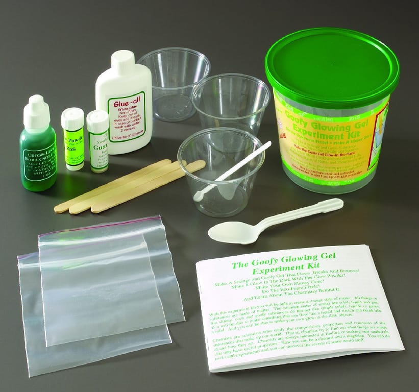 Glowing Gel Experiment Kit