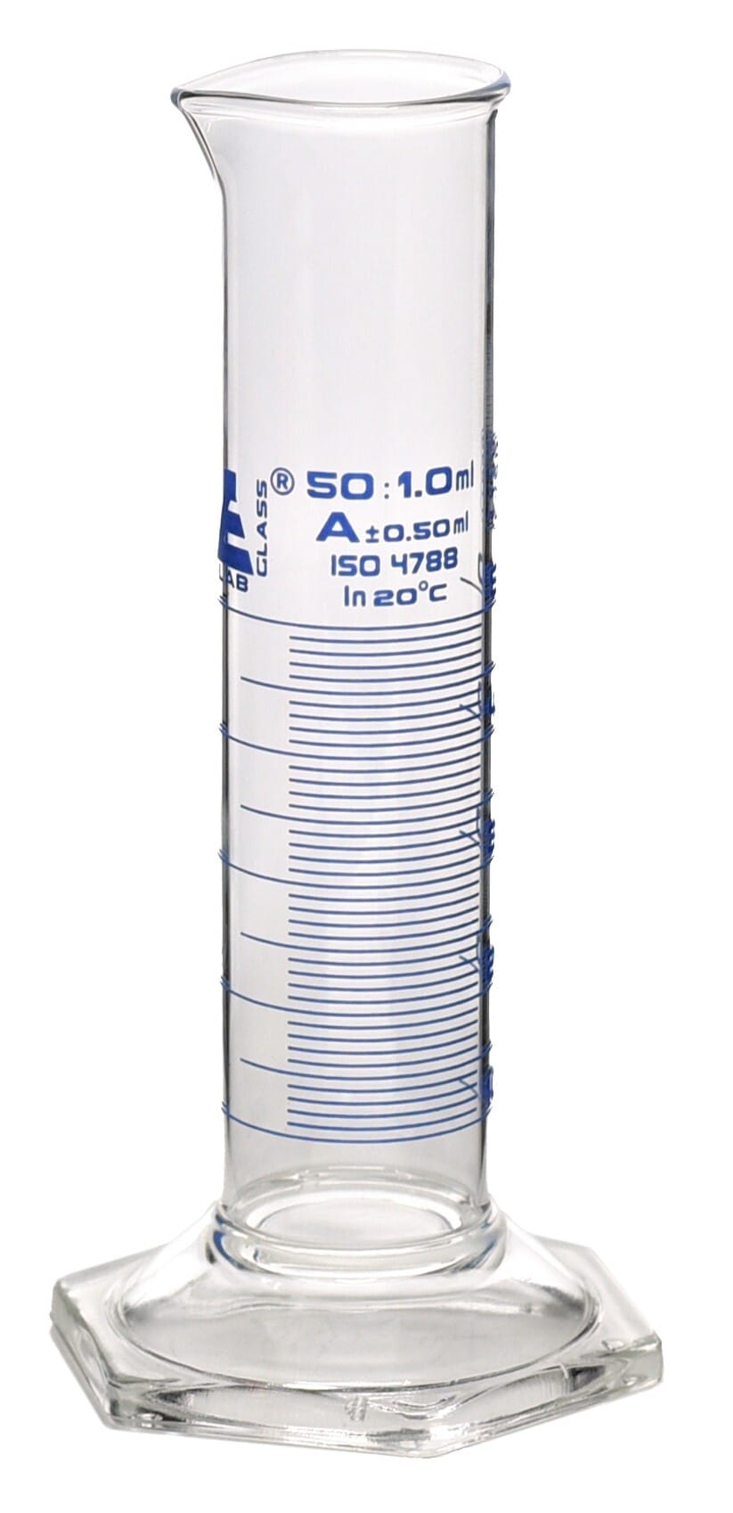 Eisco Glass Graduated Cylinders, Squat Form