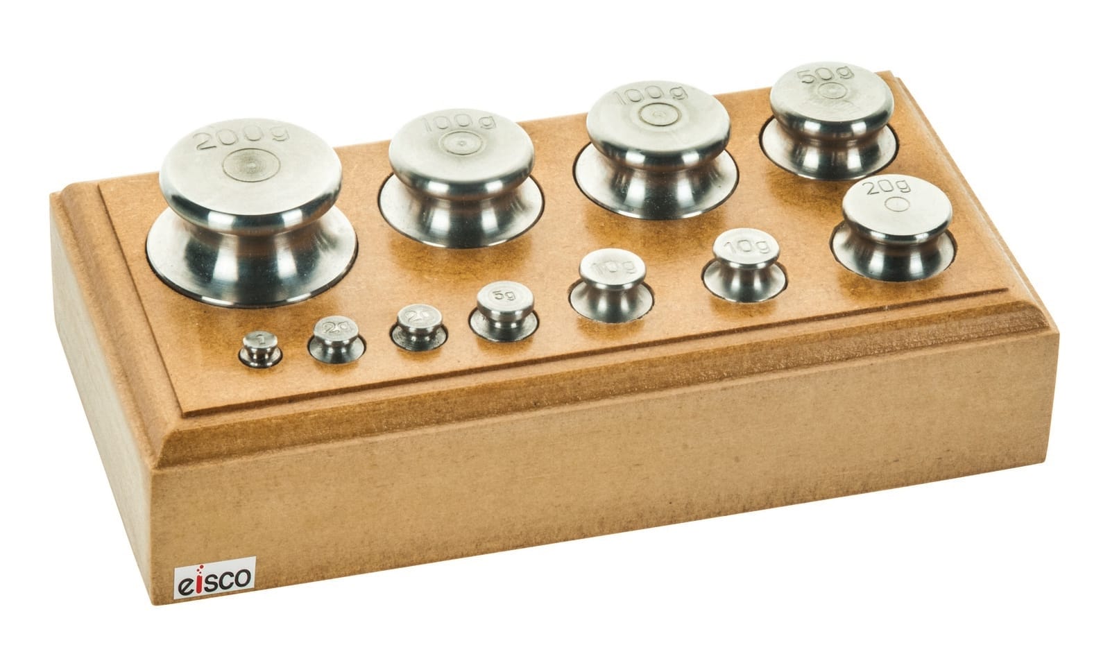 Eisco® Stainless Steel Balance Weights, Euro Design, 500 to 2000 g