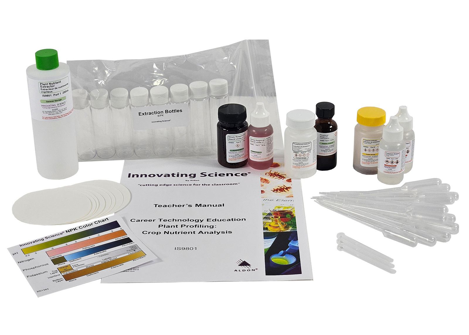 Innovating Science Plant Profiling: Crop Nutrient Analysis Agriculture CTE Kit