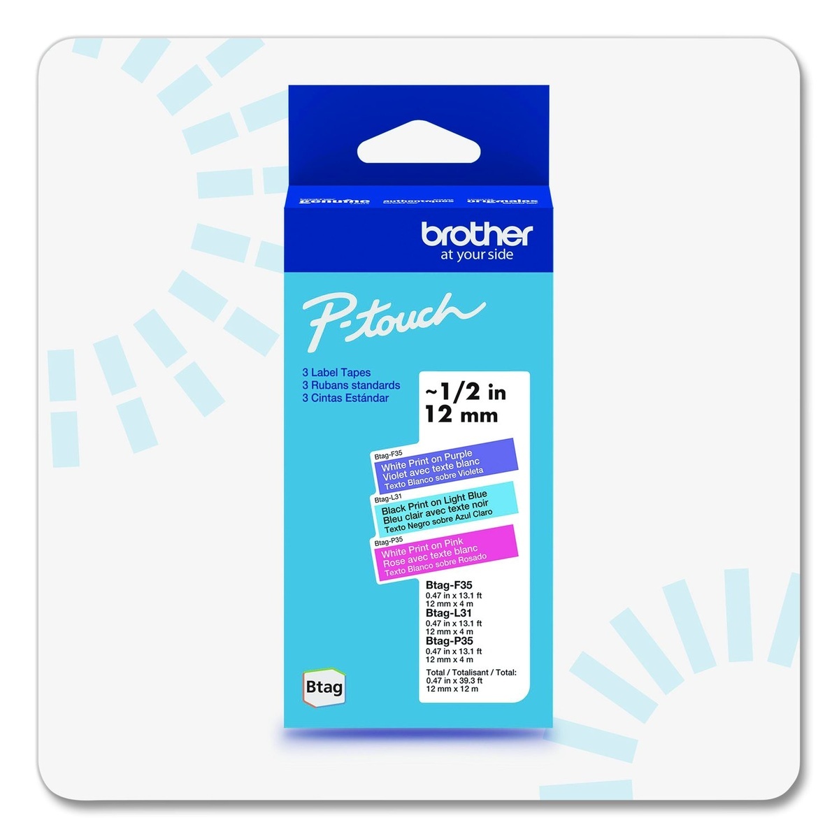 Brother Genuine P-Touch BTAG Label Tapes | VWR, part of Avantor