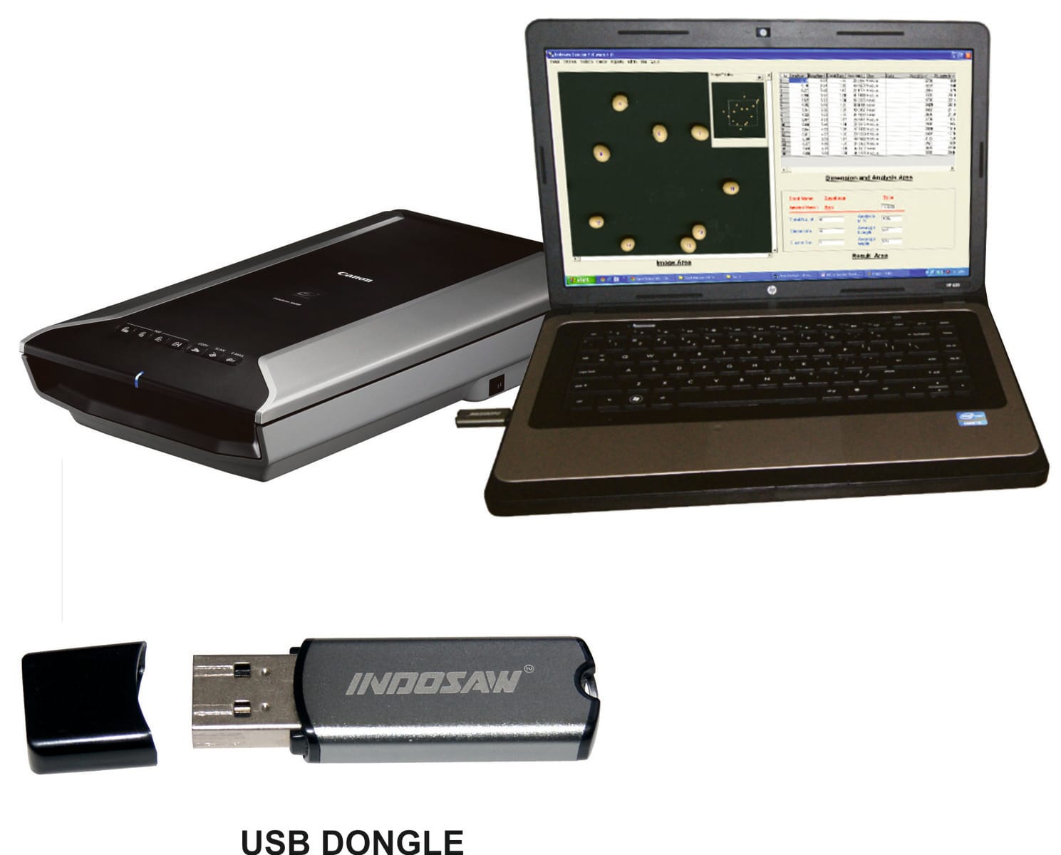 Indosaw Rice Analyser Software for Grain Quality Assessment and Data Management