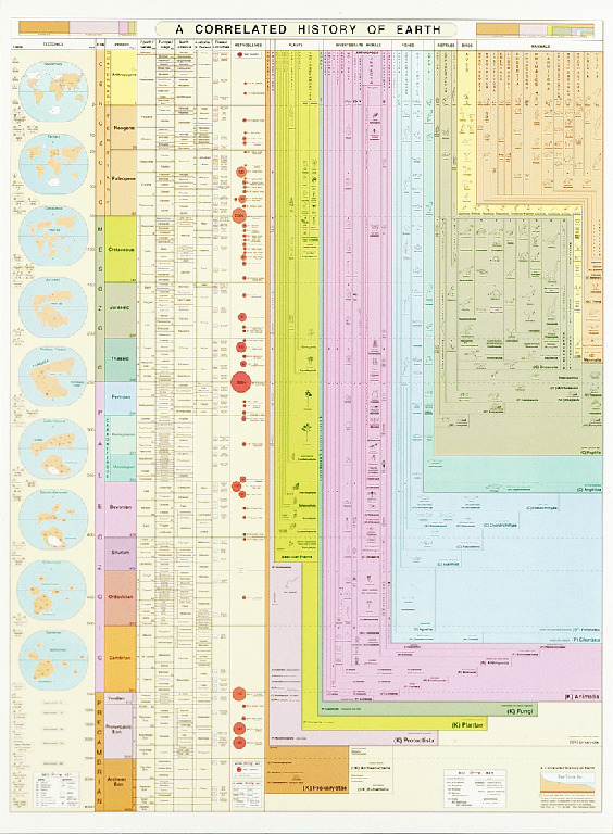 Correlated History of Earth Chart, 11th Edition