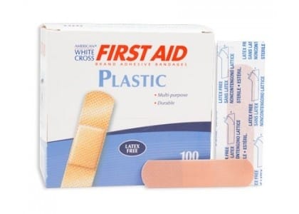 American White Cross First Aid® Plastic Strips, DUKAL™ Corporation