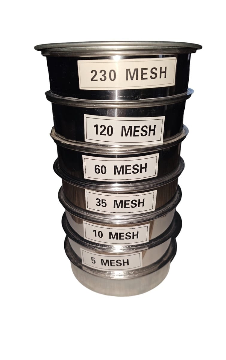 Screen Sieve Set 6