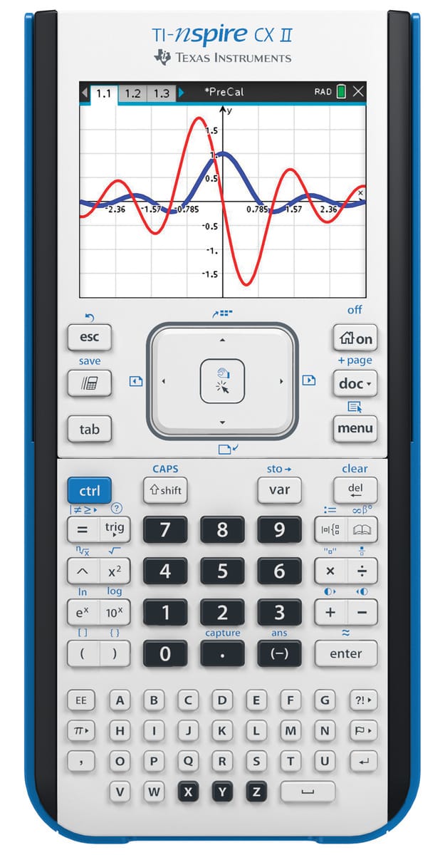 TI-Nspire CX II Graphing Calculator