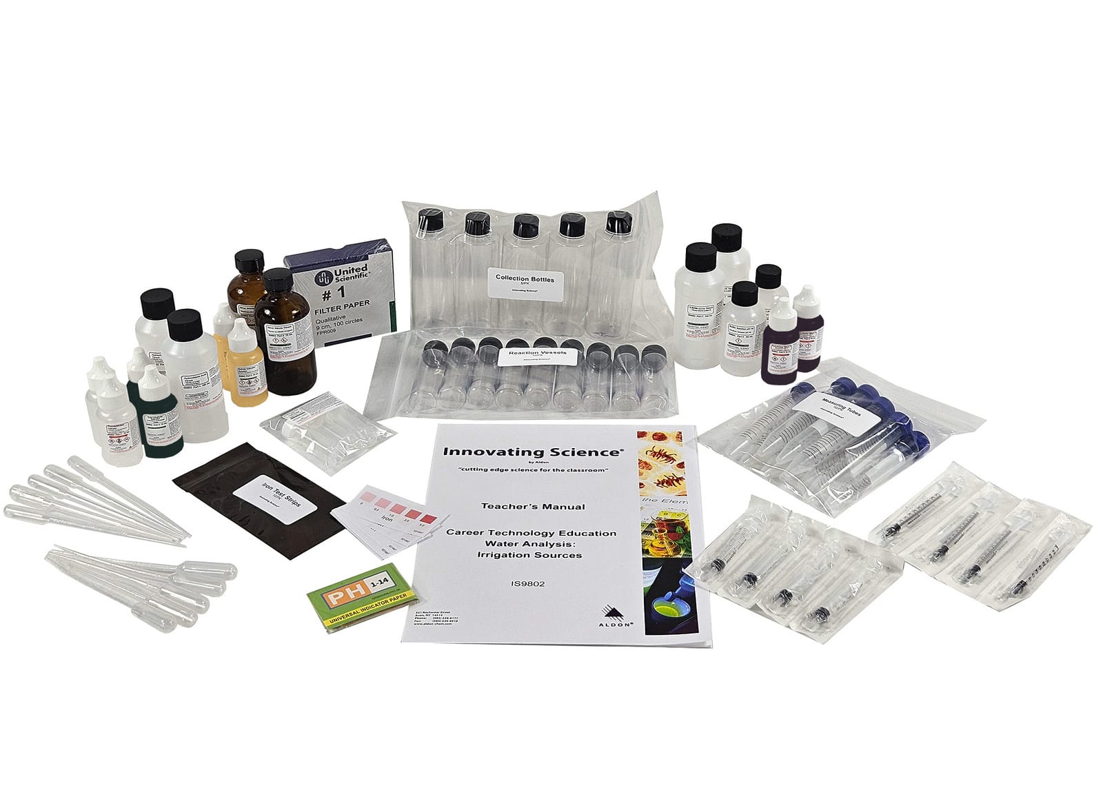 Innovating Science Water Analysis: Irrigation Sources Agriculture CTE Kit