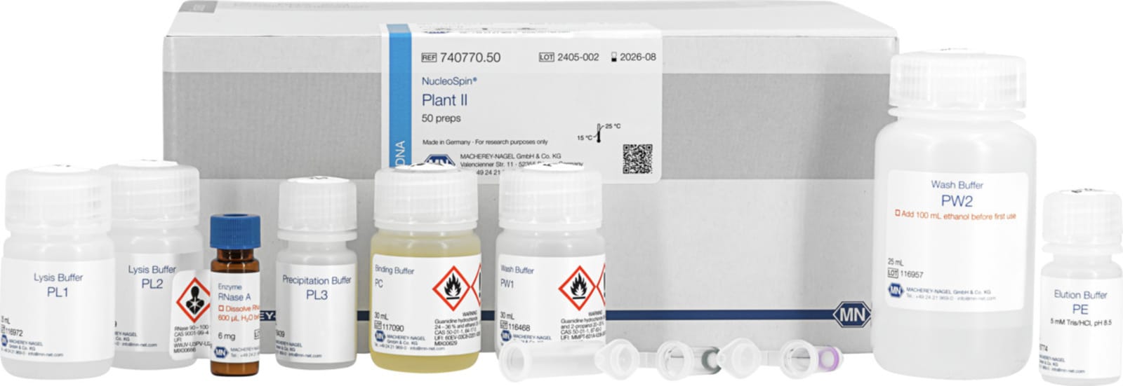 NucleoSpin® Kits for Genomic DNA Extraction | VWR, part of Avantor