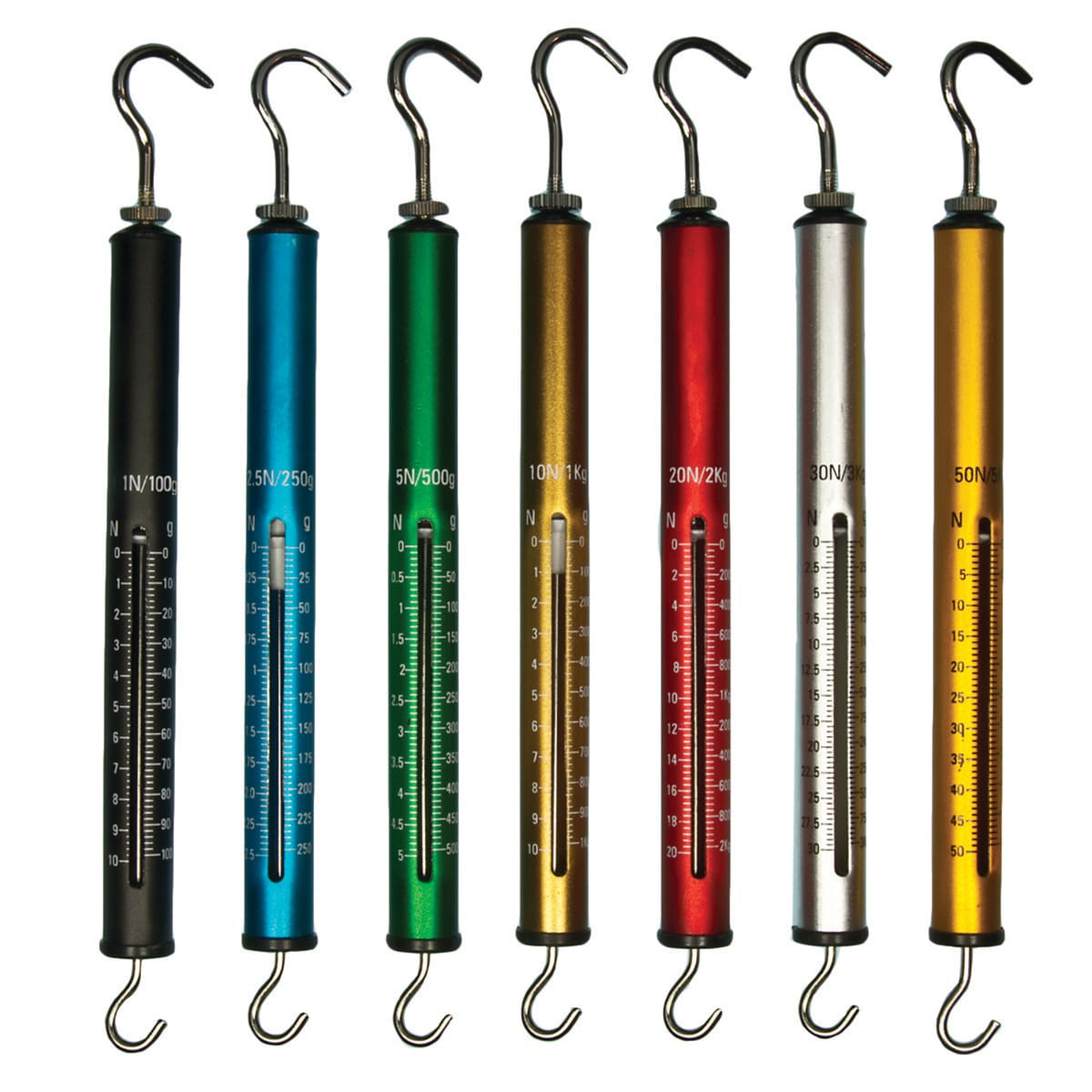 United Scientific™ Aluminum Spring Scales